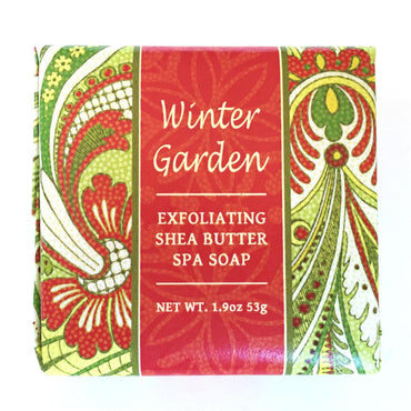1.90oz Shea Butter Soap-Winter Garden