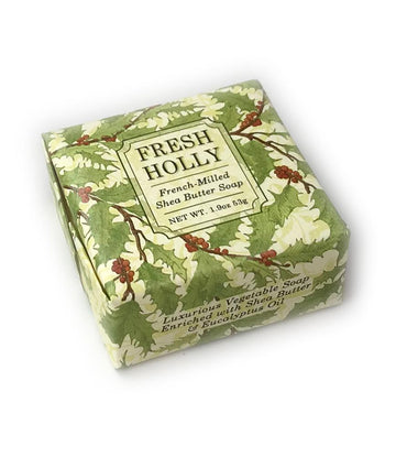 1.90oz Shea Butter Soap- Fresh Holly