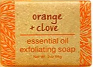 1.9oz Wrap Soap Orange/Clove