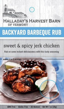 BBQ Rub Sweet and Spicy Jerk Chicken