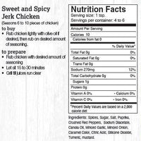 BBQ Rub Sweet and Spicy Jerk Chicken
