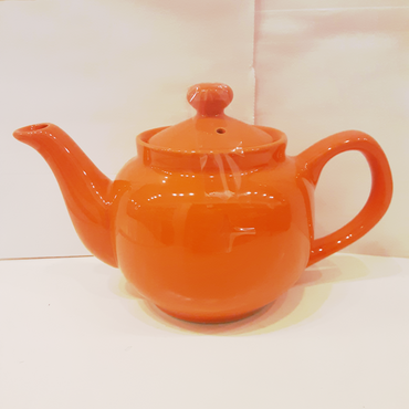 2 Cup Hampton Teapot – Copacabana Orange