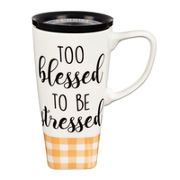 360 Travel Cup- Too Blessed
