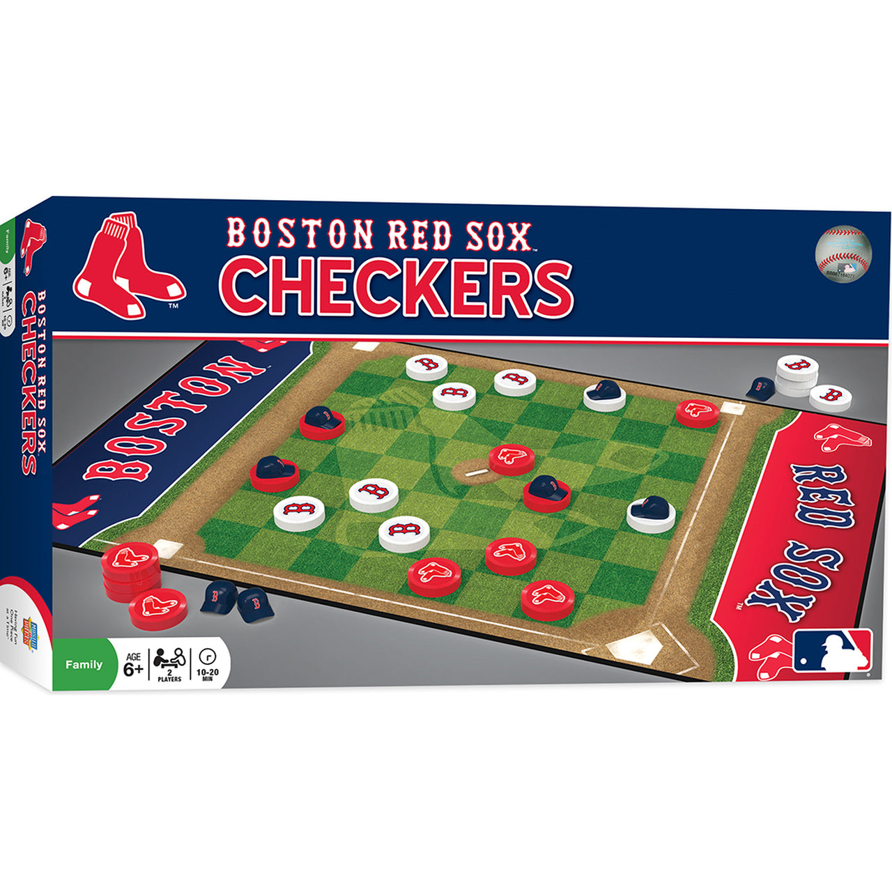 Boston Red Sox Checkers