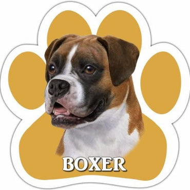 Boxer Uncropped Ears Magnet
