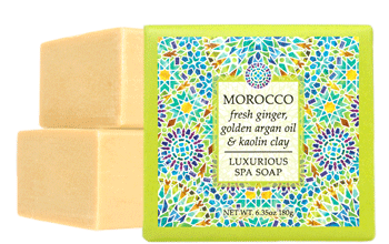 6oz Bar Soap- Morocco