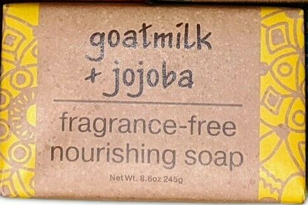 8.6oz Goatmilk Jojoba Wrap Soap