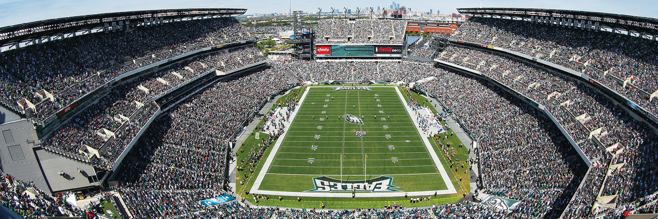 Phila Eagles 1000pc Pano Puzzl
