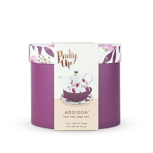 Addison Berry Floral Tea for One Set