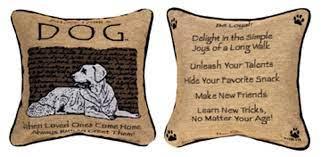 Advice from A Dog Pillow