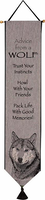 Advice from a Wolf 9x41 Wall Hanger