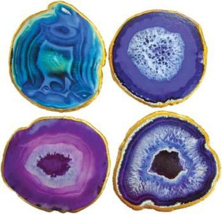 Agate Coaster Set of 4