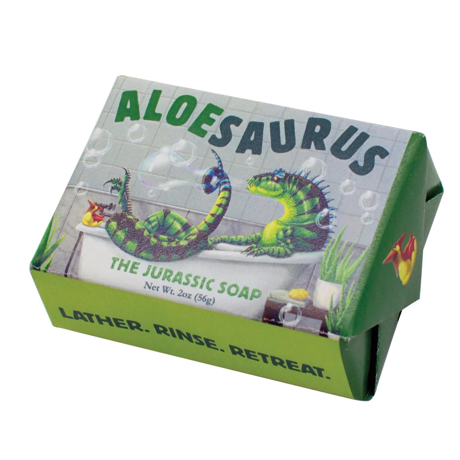 Aloe-saurus Jurassic Soap