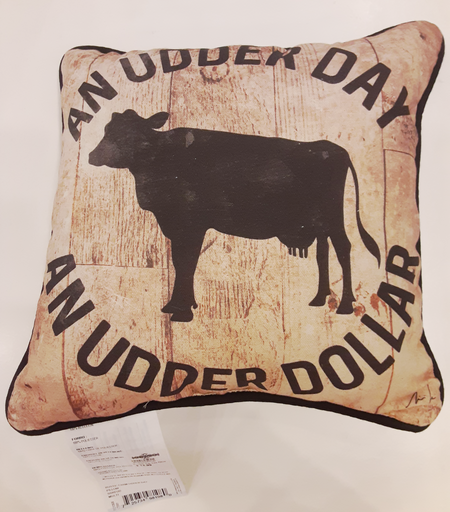 An Udder Day Cow Pillow