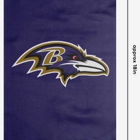 Applique Flag- Baltimore Ravens