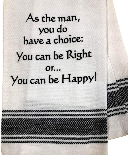 As A Man Tea Towel