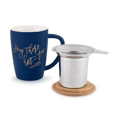 Bailey Hey There, Hot-Tea Ceramic Tea Mug