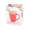 Bailey Red Ceramic Tea Mug & Infuser