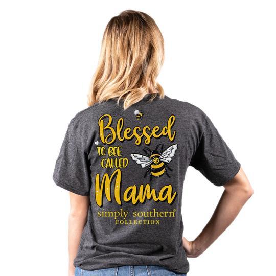 Bee Mama/Dark Gray Shirt XL