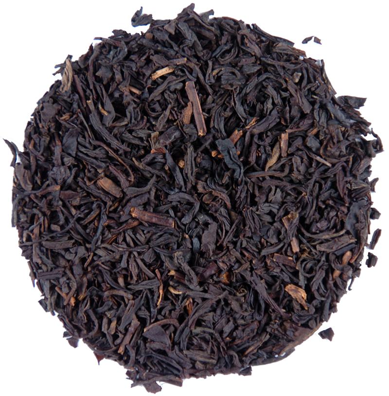 Chinese Keemun black tea with natural black currant flavor.
