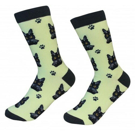 Black Cats Socks