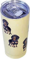 Black Dachshund Tumbler