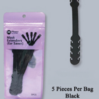 Black Face Mask Extender