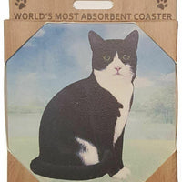 Black & White Coaster Sq.