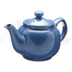 Blue 2 Cup Tea Pot