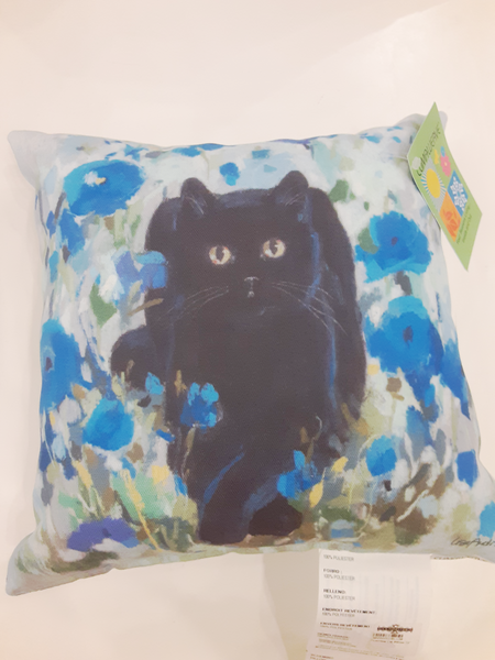 Blueming Cat Pillow 12"