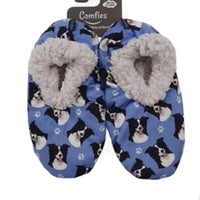 Border Collie Slippers