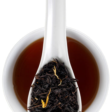 Ingredients: Premium black tea, sunflower petals, calendula petals, natural flavoring