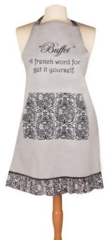 Buffet A French Word Apron