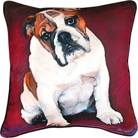 Bulldog Baby 18" Pillow