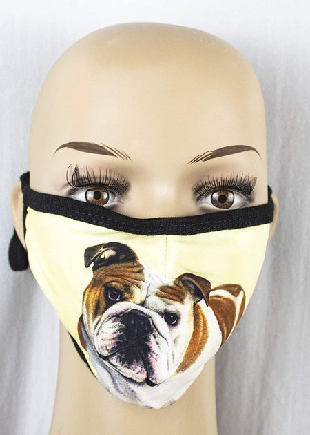 Bulldog Face Mask