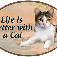 Calico Cat Car Magnet