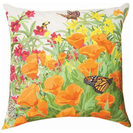 California Native Flwrs Monkey Pillow