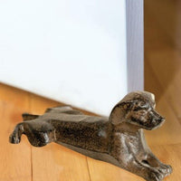 Cast Iron Dog Door Stopper