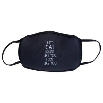 Cat Doesn't Like You Non-Medical Mask