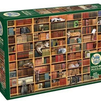 Cat Library 1000pc Puzzle