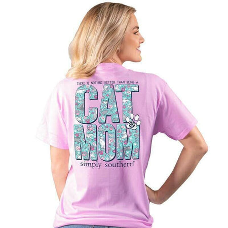 Cat Mom/Blush Shirt Med
