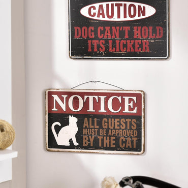Caution Dog/Cat Signs