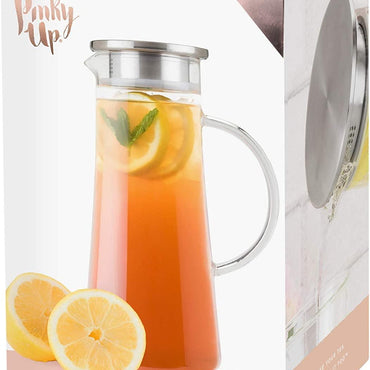 Charlie Glass Iced Tea Carafe by Pinky Up