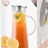 Charlie Glass Iced Tea Carafe by Pinky Up