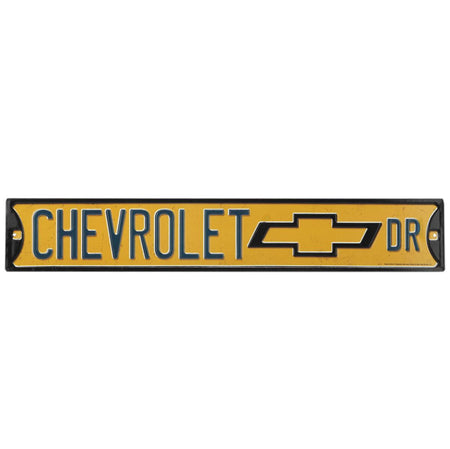 Chevy Metal Truck Street Sign