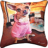 Chihuahua Bella 18" Pillow