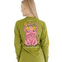 Chin Up Buttercup Pig Shirt 2XL