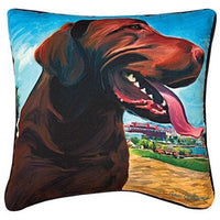 Chocalate Lab 18" Pillow