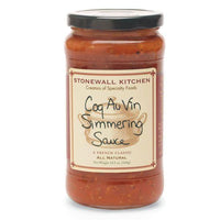 Coq Au Vin Simmering Sauce