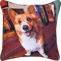 Corgi Get Low Pillow